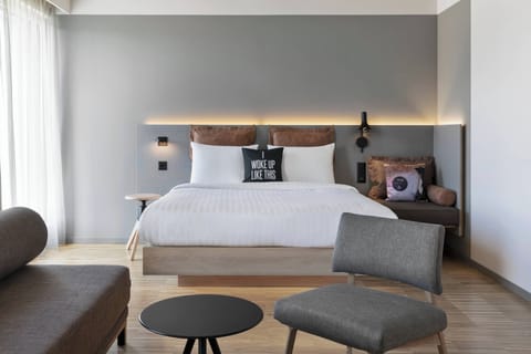 Family Room, 1 Double Bed, City View | Desk, laptop workspace, blackout drapes, soundproofing