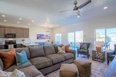 Nice open space on main floor to be together