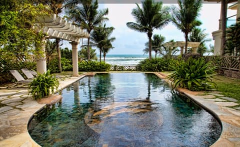 Villa, 3 Bedrooms, Private Pool, Beachfront | Beach/ocean view