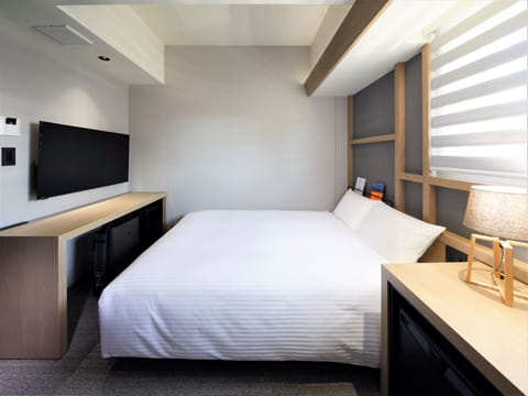 Standard Double Room, Non Smoking | Down comforters, desk, blackout drapes, free WiFi