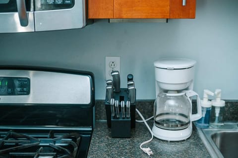 Fully stocked kitchen