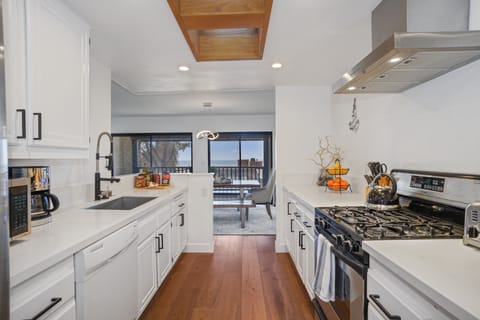 Galley Kitchen with an Ocean View to inspire your creative culinary creations...