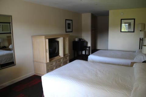 Room, 2 Queen Beds, Non Smoking (West Building- Exterior Entrance) | Premium bedding, pillowtop beds, desk, blackout drapes