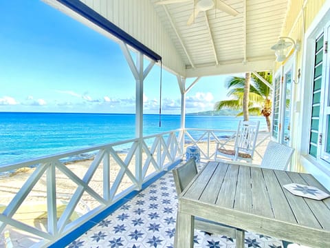 Premium Cottage, Ocean View, Beachfront | Terrace/patio