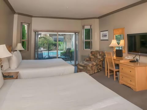 Room, 2 Double Beds, Poolside | Premium bedding, down comforters, pillowtop beds, individually decorated