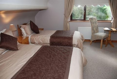 Select Comfort beds, blackout drapes, iron/ironing board, free WiFi