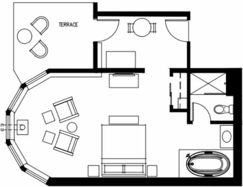 Room Six | In-room safe, desk, iron/ironing board, free WiFi