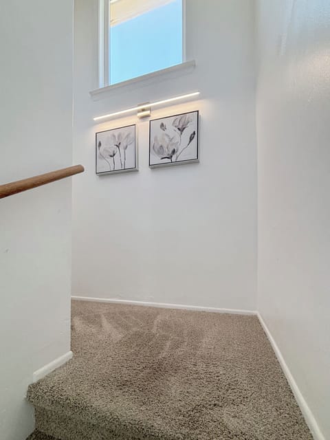 Stairs to second floor.