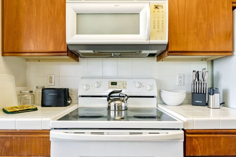 All the appliances one wants on vacation 