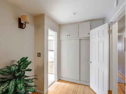 Master bedroom - has an en suite bathroom with shower, and dual sinks vanity