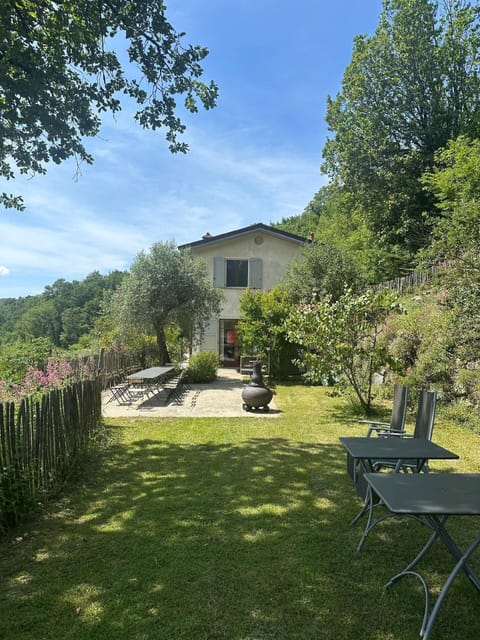 garden, side of house