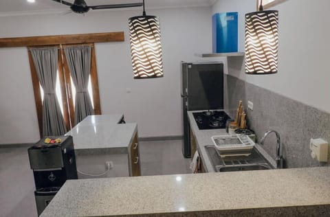 Exclusive Villa, 3 Bedrooms, Private Pool, Beach View | Private kitchen | Stovetop, electric kettle, toaster, rice cooker