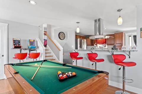 Game Zone Unleashed! - Your haven of excitement is here, offering a pool table, and arcade games to keep the good times rolling!