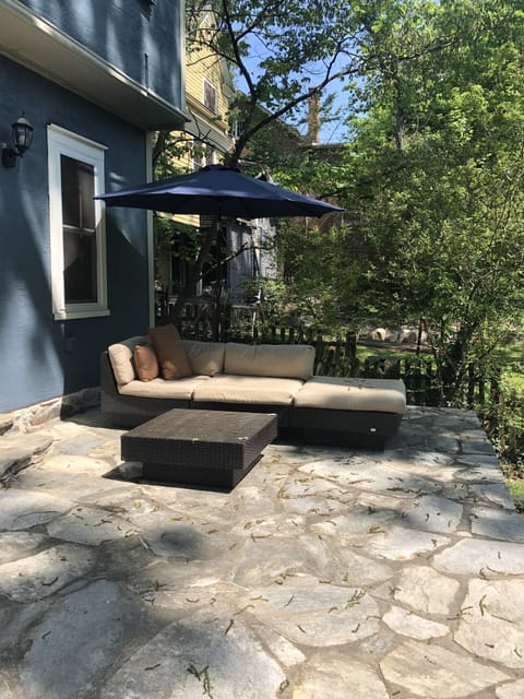 Private patio