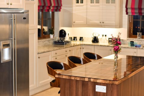 Highchair, dining tables