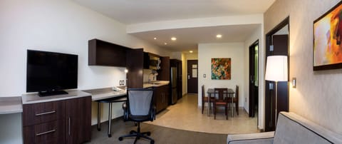 Suite, 1 Bedroom, Non Smoking | In-room safe, desk, laptop workspace, blackout drapes