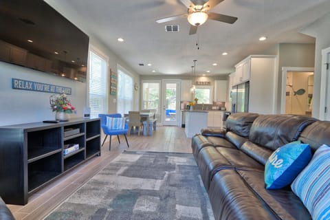 Open concept living area