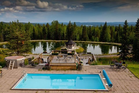 Indoor pool, seasonal outdoor pool