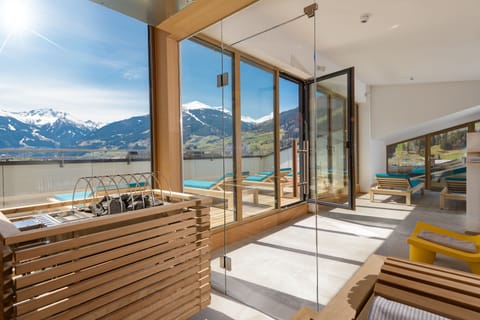 Sauna, massages