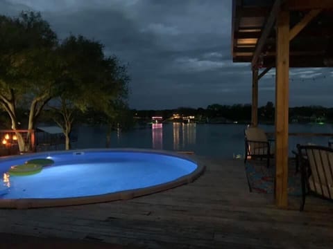 Soak in the dreamy pool