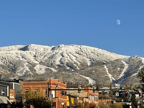 View of Steamboat Resort from downtown Steamboat.