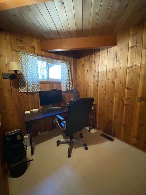 Office...desk and chair (monitor not included).