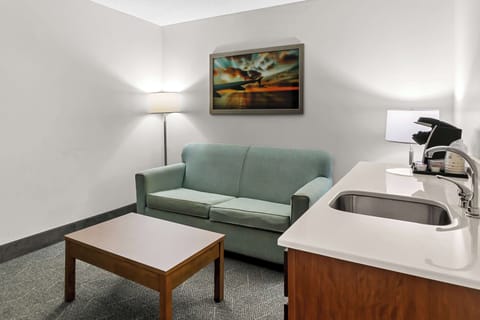 Suite, 2 Queen Beds, Non Smoking, Refrigerator & Microwave (with Sofabed) | In-room safe, desk, laptop workspace, iron/ironing board