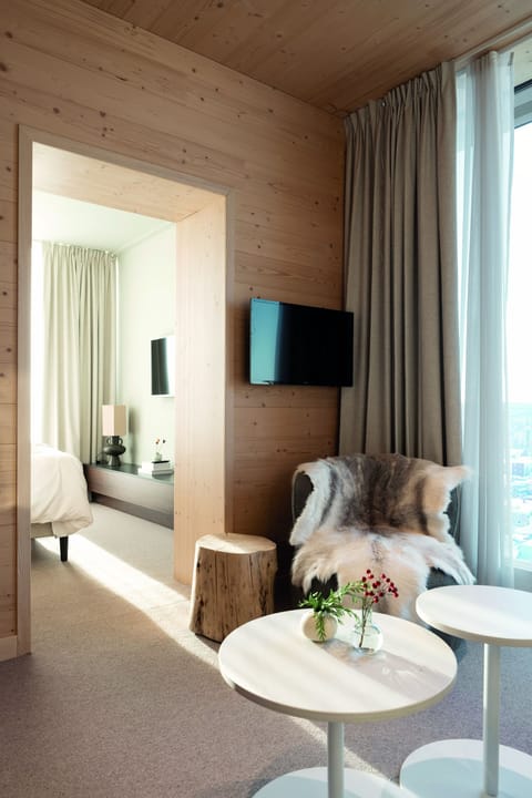 Suite | Living area | Flat-screen TV, streaming services