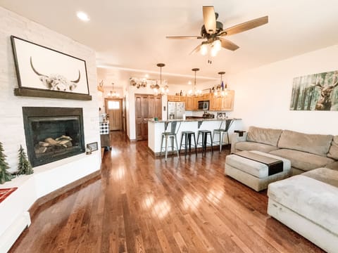 Cozy, completely updated, open concept main living area!