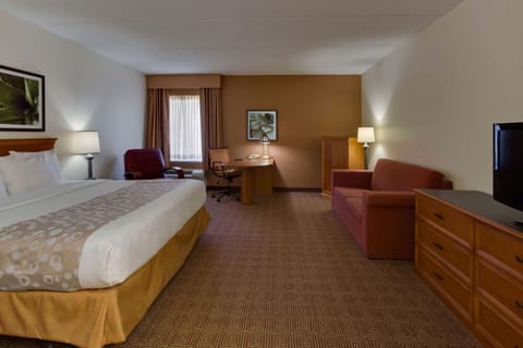 Deluxe Suite, 1 King Bed, Non Smoking | Premium bedding, pillowtop beds, desk, blackout drapes