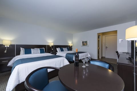 Superior Room, 2 Queen Beds | Desk, free WiFi, bed sheets