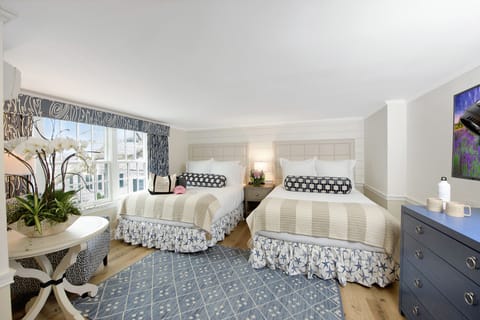 Grand Room, 2 Queen Beds, Vineyard View | Hypo-allergenic bedding, laptop workspace, iron/ironing board, free WiFi