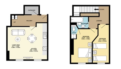 Apartment (2 Bedrooms) | Floor plan