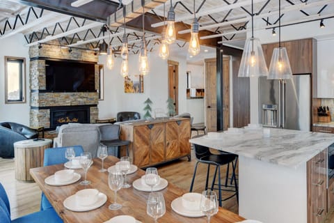 Open Floor Plan with Custom Ceiling