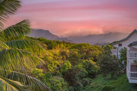Sunsets over Bali Hai! The actual view from your lanai toward Bali Hai!