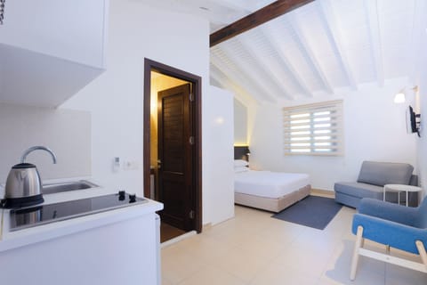 Comfort Bungalow, Private Bathroom, Garden View (Large Bungalow ) | Private kitchen | Mini-fridge, eco-friendly cleaning products