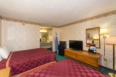Deluxe Room, 2 Queen Beds | Premium bedding, desk, soundproofing, iron/ironing board