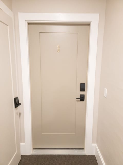 Water St. hallway door 