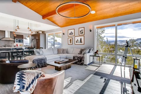 Views of the West Mountain at Granby Ranch slopes from the living room