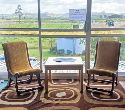 Pleasant rural pasture outlook