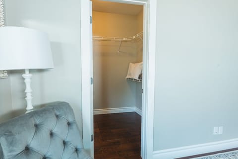 Master Bedroom- Walk-in closet. 