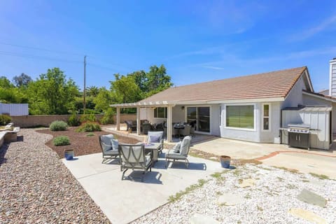 On those chilly nights enjoy a glass of wine around the fire pit