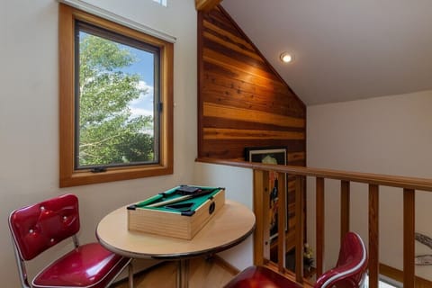 Game table in Loft.