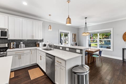 Kitchen- High end new appliances.