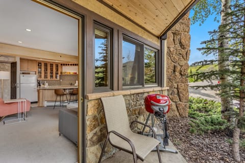 Patio with BBQ grill