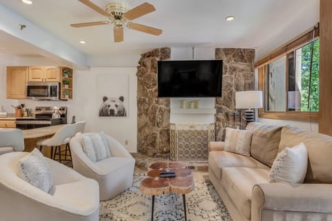 Living room with sleeper sofa