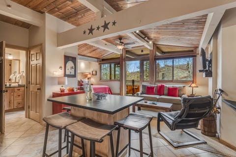 Kitchen island with island seating