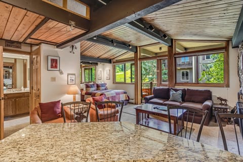 Living room view from kitchen