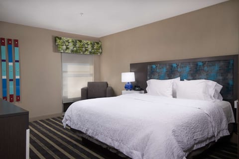Suite, 1 King Bed, Non Smoking | Blackout drapes, iron/ironing board, free cribs/infant beds, free WiFi