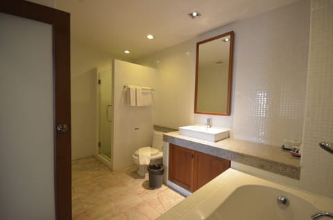 Family Suite, 2 Bedrooms | Bathroom | Free toiletries, hair dryer, towels